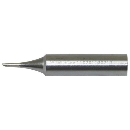 Hakko Soldering Tip, Bevel, 1.0mm x 13.5mm, For Use With C1148B, FX-8801 T18-C1