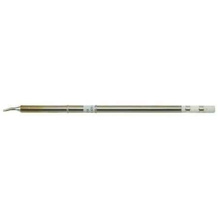 Hakko Soldering Tip, Bent Chisel, 1.4mm x 6mm x 7mm, For Use With Mfr. No. FM-2027 T15-JD14