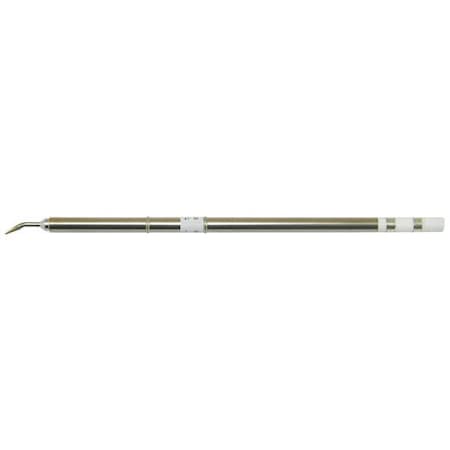 Hakko Soldering Tip, Bent Conical, 0.2mm x 7.5mm x 9.3mm, For Use With Mfr. No. FM-2027 T15-JL02
