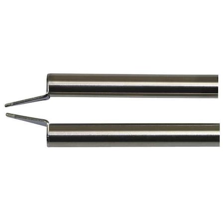 Hakko Desoldering Tweezer Tip, Flat Blad, 1.0mm A1379