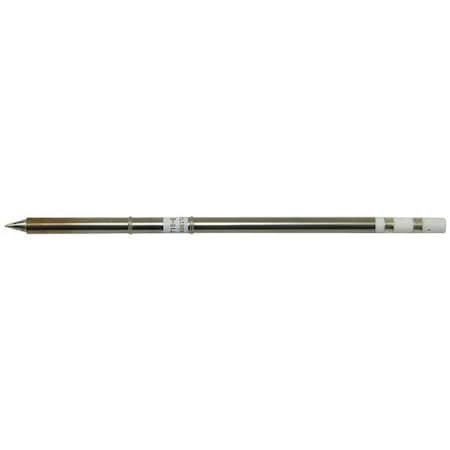Hakko Soldering Tip, Conical, 0.2mm x 7.5mm, For Use With Mfr. No. FM-2027 T15-B