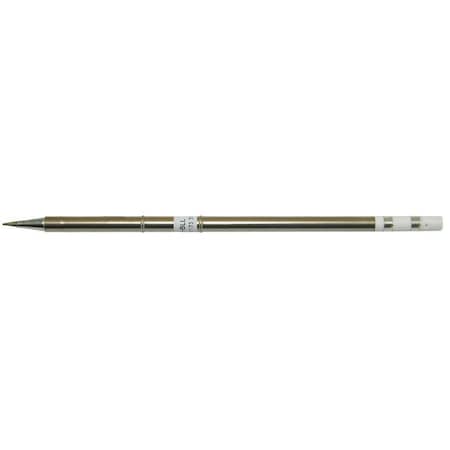 Hakko Soldering Tip, Conical, 0.2mm x 15mm, For Use With Mfr. No. FM-2027 T15-BLL