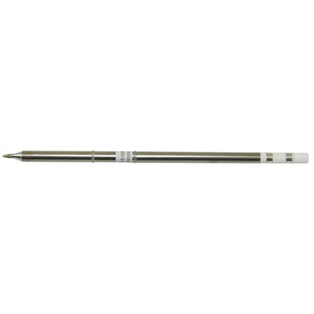 Hakko Soldering Tip, T15 Series. Chisel, 0.8mm x 9.5mm, For