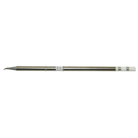 Hakko Soldering Tip, Bent Conical, 0.2mm x 3.5mm x 12mm, For Use With Mfr. No. FM-2027 T15-J02
