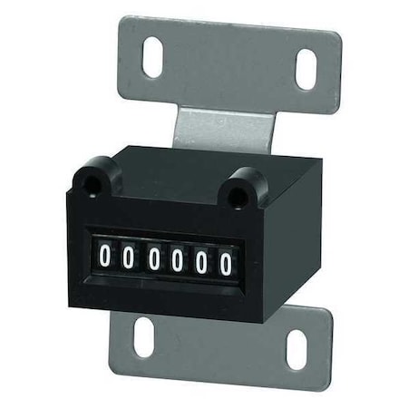 Dayton Counter, 6 Digit, Base Mount, 115VAC 32UJ98