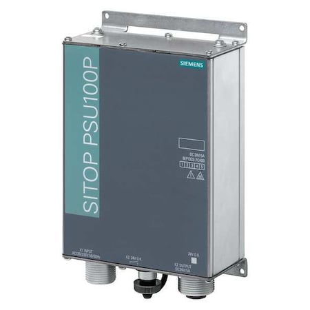 Siemens DC Power Supply, 120/230V AC, 24V DC, 120 W, 5 A, Wall 6EP13337CA00