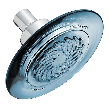 Speakman wall, Shower Head, Blue & Polished Chrome, Wall S-4000-E175