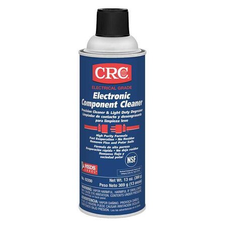 CRC QD Contact Cleaner 02130 – 11 Oz Aerosol, Electrical Grade, Fast Drying