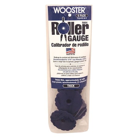 Wooster Roller Gauge, 6 PK R084