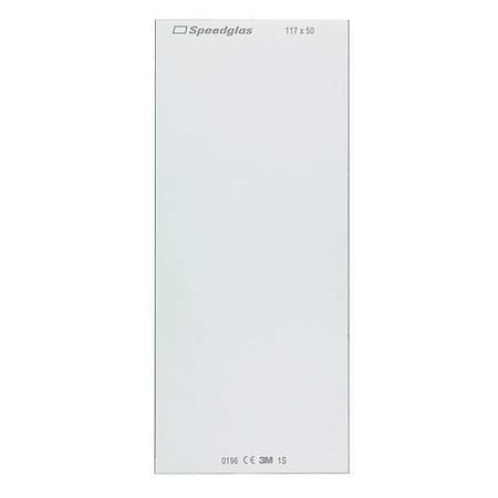 3M Speedglas Inside Protection Plate, Speedglas, For Use With, 9100 Series Welding Helmets , 1.8 x 3.7 in 06-0200-10-B