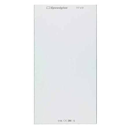 3M Speedglas Inside Protection Plate, Speedglas, For Use With, 9100 Series Welding Helmets , 2.1 x 4.2 in 06-0200-20-B