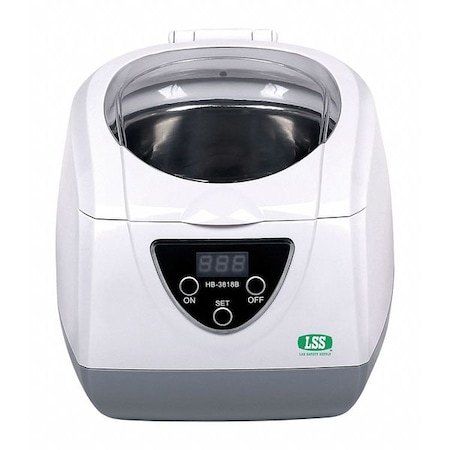 Zoro Select Ultrasonic Cleaner, High Power, 750ml, SS 32V113