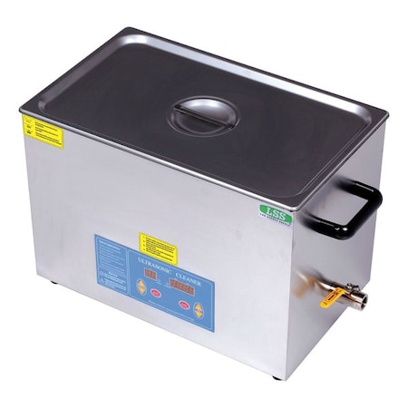 Lab Safety Supply Ultrasonic Cleaner, 27000mL 32V121
