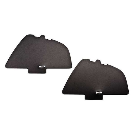 3M Speedglas Side Window Covers, Nylon, Blk, PK2 06-0700-73