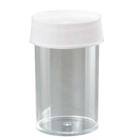 Zoro Select Jars w/Cap, 250mL, PC, PK12 (Formerly Lab Safety Supply) 32V493
