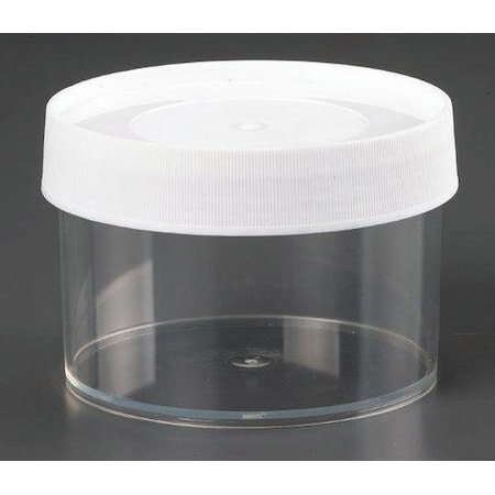 Zoro Select Jars w/Cap, 500mL, PC, PK6 (Formerly Lab Safety Supply) 32V494