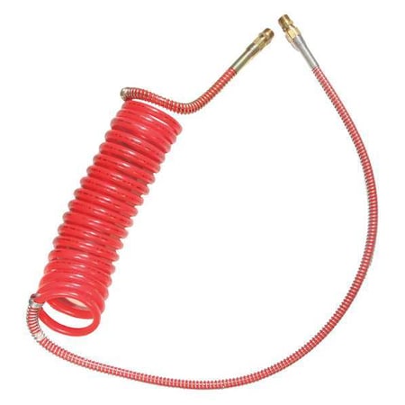 Tramec Brake Line Coil, Assembly, Red, 96In 33039R