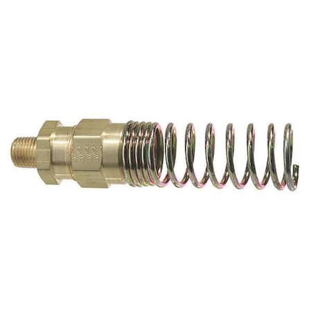 Tramec Hose Connector, 225psi, 1/2Tube, Brass 881212S