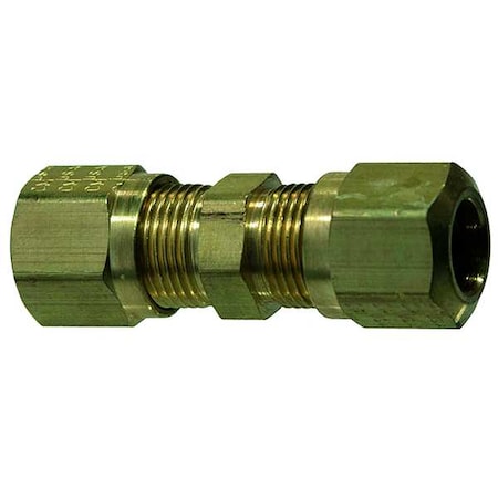 TRAMEC SLOAN Tube Union, Compression, Brass, 150psi 962-6