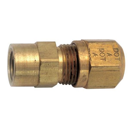 Anderson Metals Female Connector, Compression, 150psi 1466X6X2