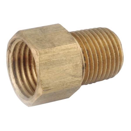Aeroquip Strt, Brass, InvertedFlare1/8", MNPT1/8" 202X2