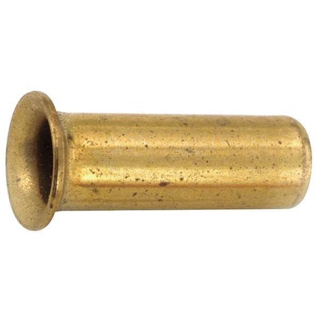 Anderson Metals Tube Insert, 3/16 in, Brass 00561-03