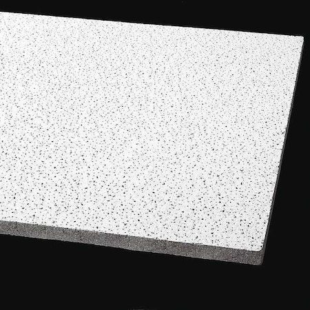 Armstrong 24 Lx24 W Ceiling Tile Fine Fissured Mineral Fiber