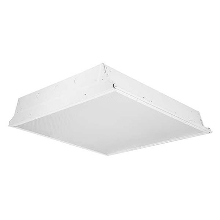 Columbia Lighting Recessed Troffer, 2 ft L, 3684 lm, 33W LJT22-35HLG-FSA12-EDU