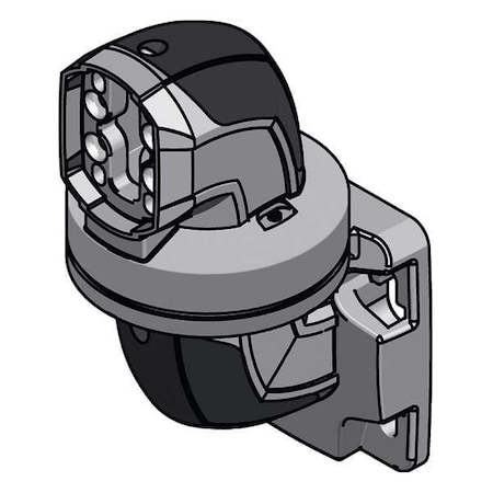 Rittal Surface Mounting Coupling, NOVAL Accessory, Aluminum 6206740