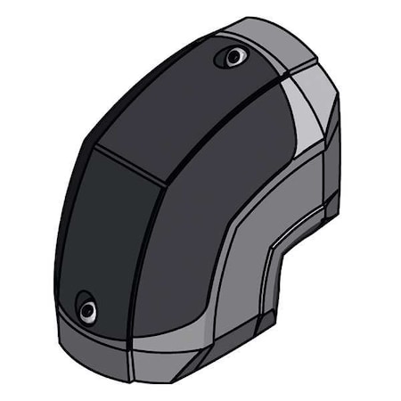 Rittal Arm Coupling Between Tubing Sections, NOVAL Accessory, Aluminum 6206600