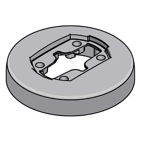 Rittal Enclosure Coupling, NOVAL Accessory, Zinc 6206320