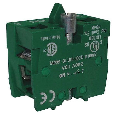 Dayton Contact Block, Standard, 600VAC/DC 32W280