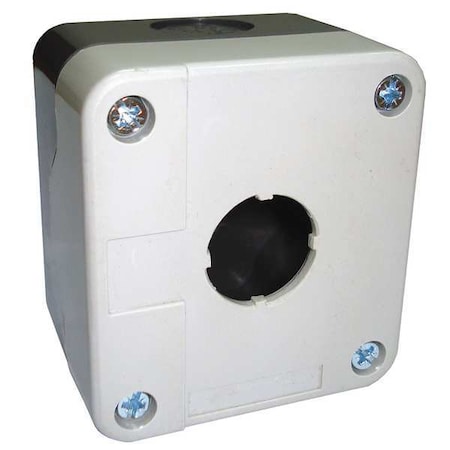 Dayton Pushbutton Enclosure, 22mm, 2.10 in. H 32W279