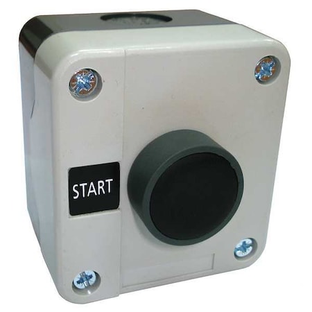 Dayton Push Buttn Cntrol Station, 1NO, Start, 22mm 32W265