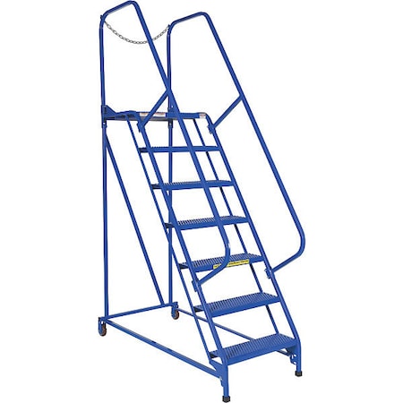 Vestil 100 H Steel Maintenance Ladder - 7 Step Perforated, 7 in Steps LAD-MM-7-P