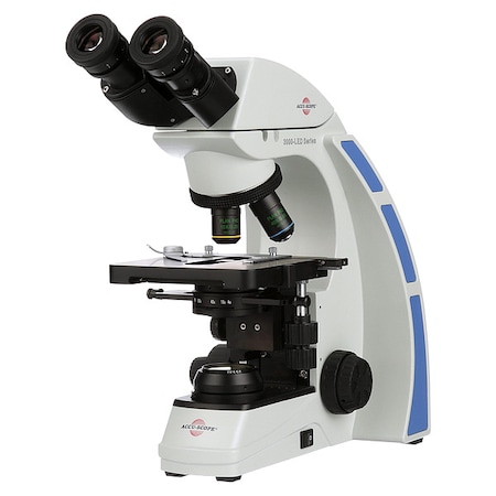 Accu-Scope Microscope, 15in.Hx7-3/4in.Wx15in.L, 22lb. 3001-LED-SPH