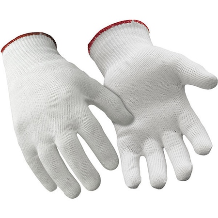 Refrigiwear Cold Protection Glove Liners, Thermax Hollow-Core Fibers Palm, Thermax Lining, White, L 0225RWHTLAR