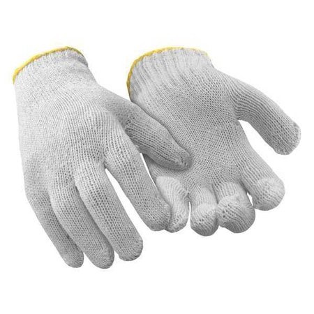 Refrigiwear Cold Protection Glove Liners, Poly/Cotton Palm, White, S 0311RWHTSML