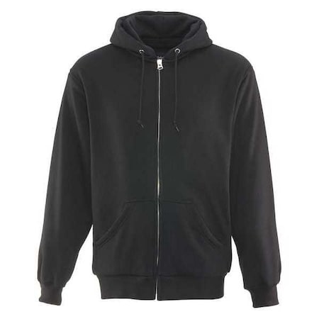 REFRIGIWEAR Sweatshirt Thermal Black Medium 0487RBLKMED