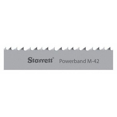 Starrett Band Saw Blade, 13 ft. 1" L, 1" W, 5/8 TPI, Bi-Metal, 0.035" Thick 99297-13-01