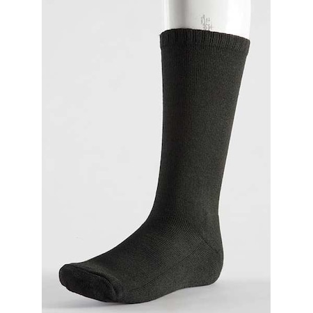 Chicago Protective Apparel Unisex Flame-Resistant Socks, Black, One Size, 1 PR CX-56-22