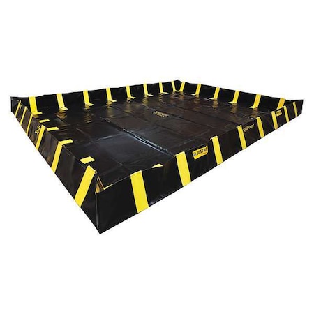 Justrite QuickBerm(R), 1435 gal., Black 28546