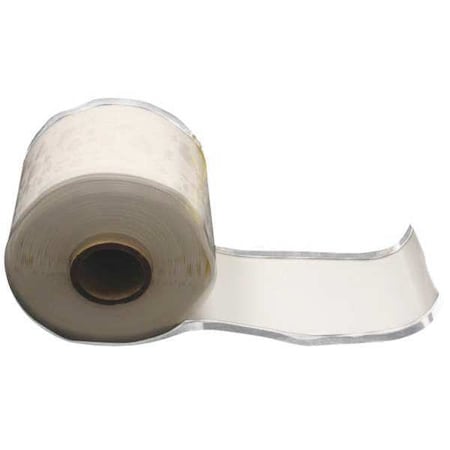 Er Tape RepairTape, Silicone, White, 4ydL, 1inW GL20W676BI