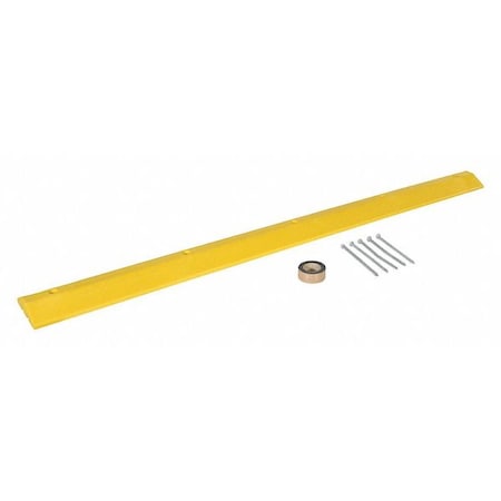 Vestil Lightweight Recycled Plastic Speed Bump SBA-108