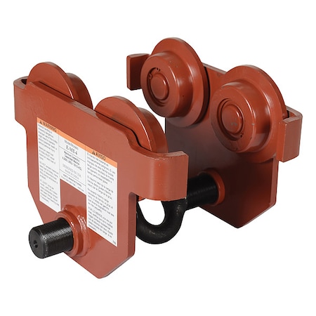 Vestil Low Profile Eye Manual Trolley - Push E-MT-4