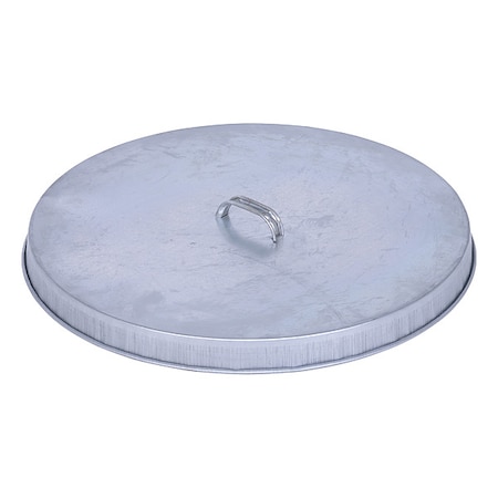Vestil Galvanized Steel Drum Cover With Handle DC-245-H