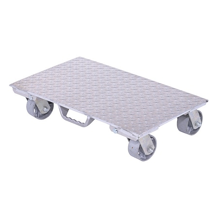 Vestil Aluminum Plate Dolly With Steel Wheels PDA-1627-C-S-H