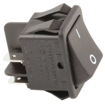 Vollrath Switch, 20a Rocker, Dpst 2325401-1