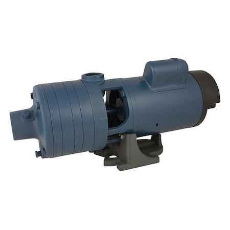 Flint & Walling Booster Pump, 1 hp, 120/240V AC, 1 Phase, 1-1/2 in NPT Inlet Size, 2 Stage, 62 psi Max Pressure CJ101B101AB