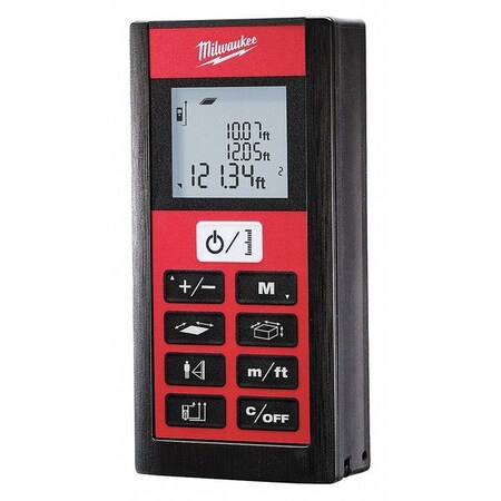 Milwaukee Tool Laser Distance Meter, 2 in. to 200 ft. 2281-20